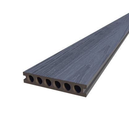 Mondaria Composite Decking Boards 96in*5.4in*0.9 Courtyard Terrace Rigid Surface Hard