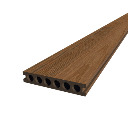 Mondaria Composite Decking Boards 96in*5.4in*0.9 Courtyard Terrace Rigid Surface Hard