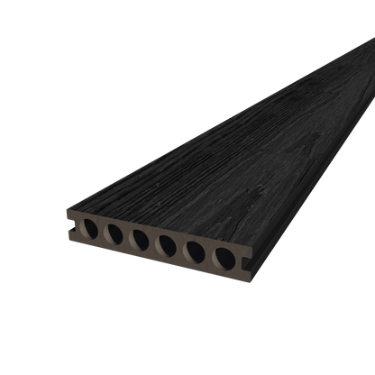 Mondaria Composite Decking Boards 96in*5.4in*0.9 Courtyard Terrace Rigid Surface Hard