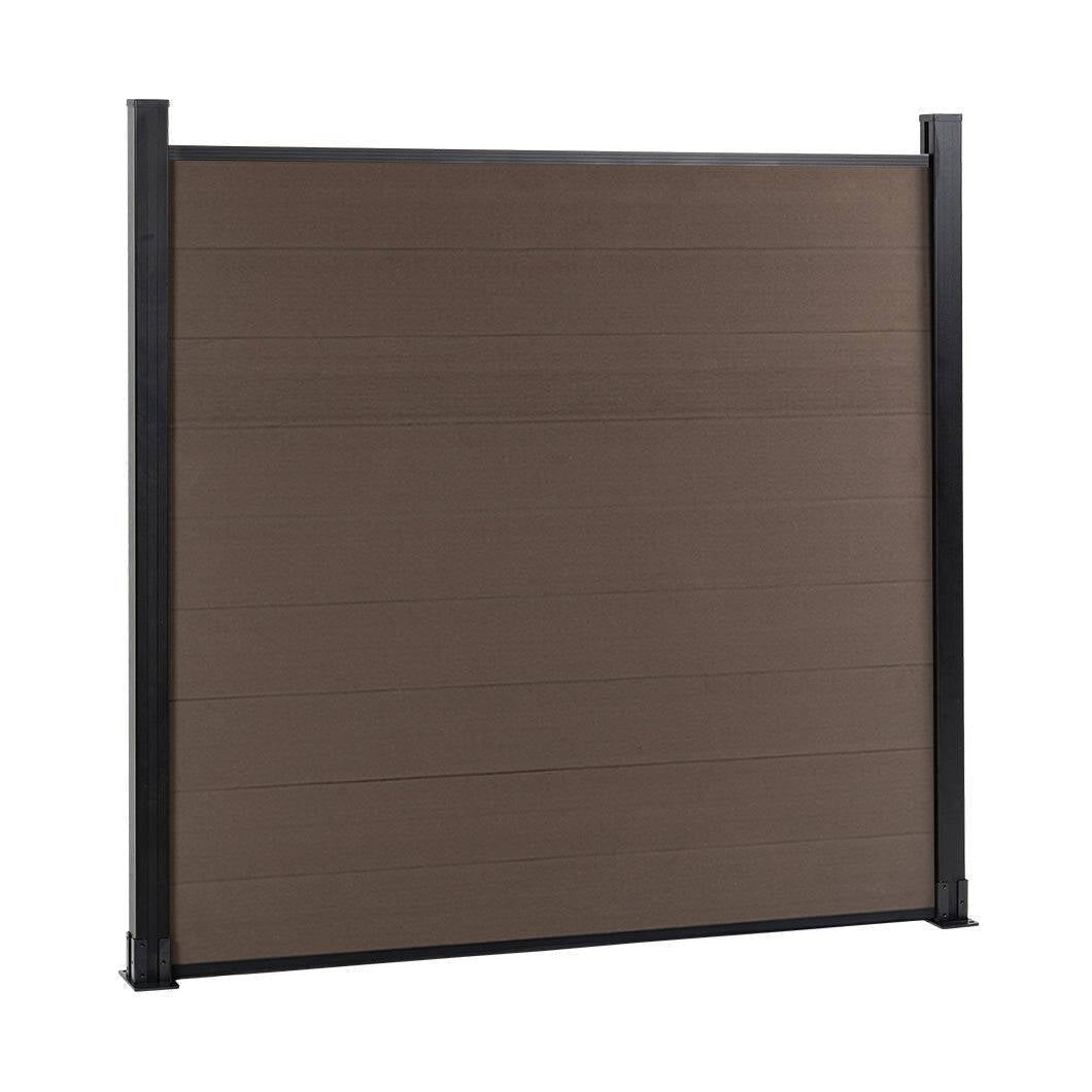 Mondaria 6 ft Composite Privacy Fence Panel Outdoor courtyards extremely low-maintenance privacy